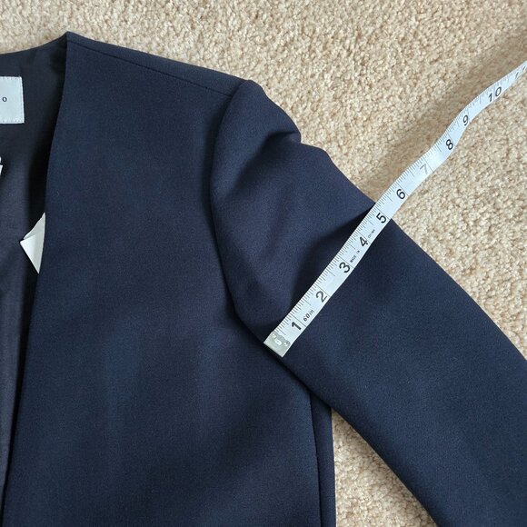 Sandro cropped open front blazer jacket - Picture 11 of 12